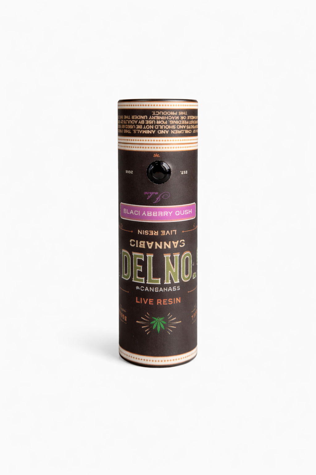 Custom CBD Paper Tube Packaging with Child-Resistant Lock