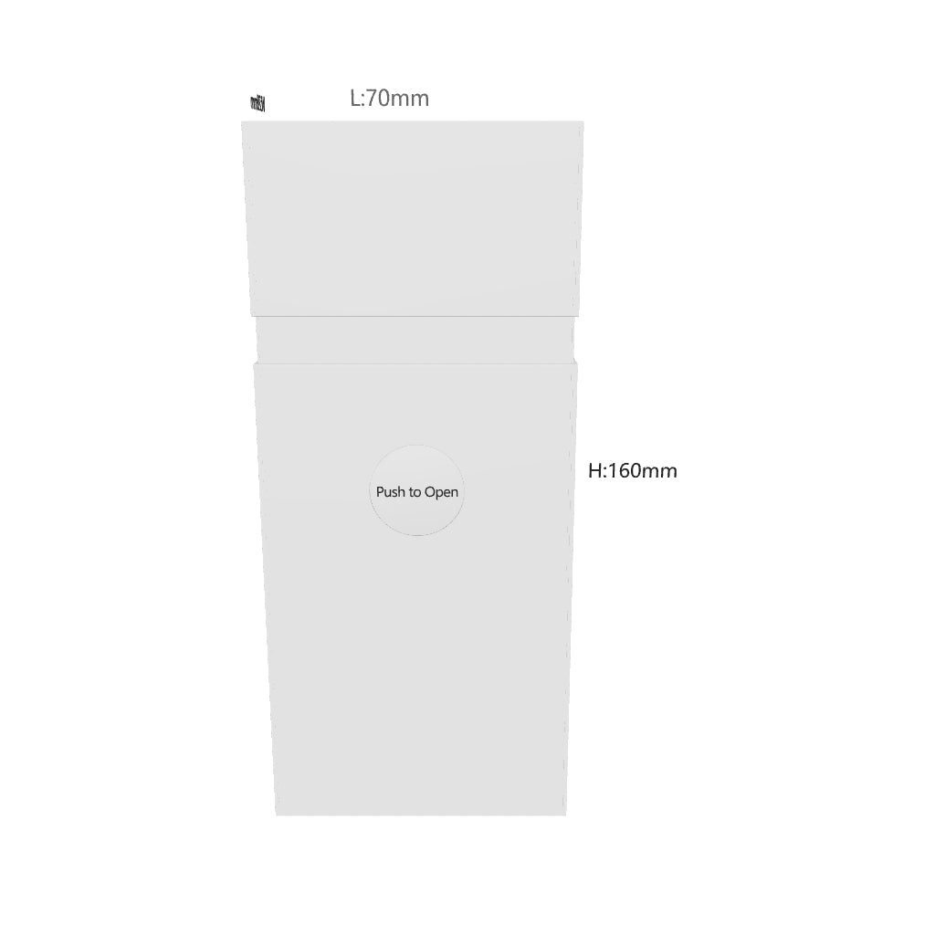 Custom CBD Packaging Box with Child-Resistant Lock