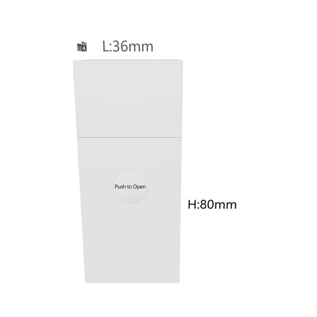 Custom Printed CBD Paper Packaging Box with Child Lock